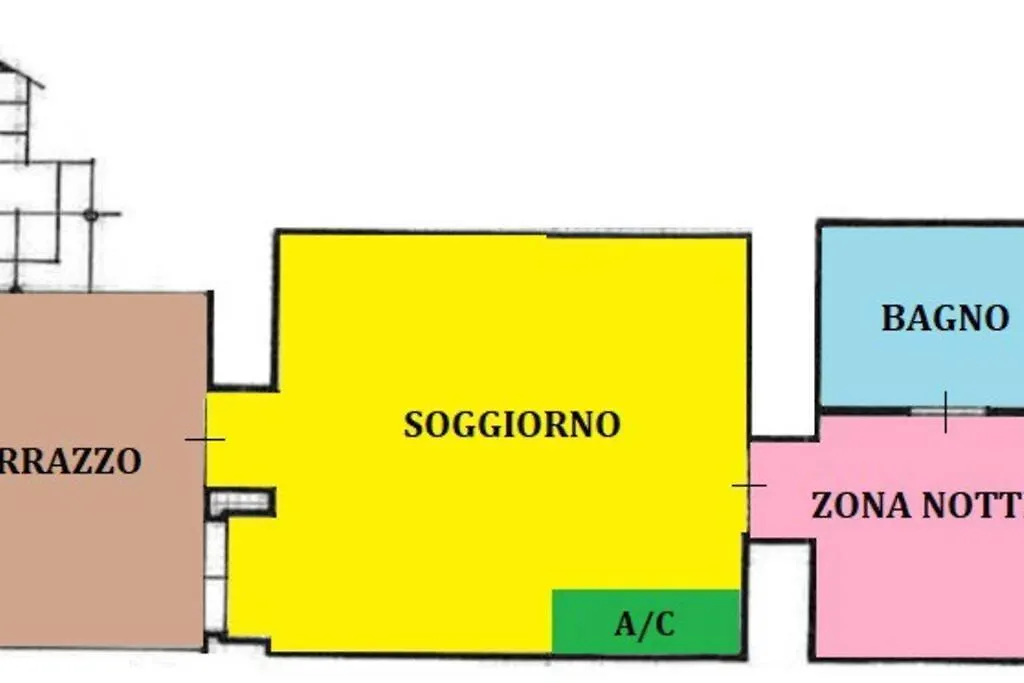 Appartamento Loft Villa Blanc Roma Italia